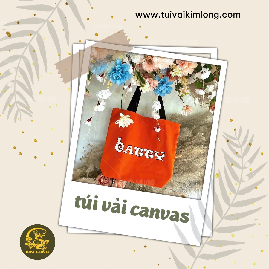 túi canvas in theo yêu cầu