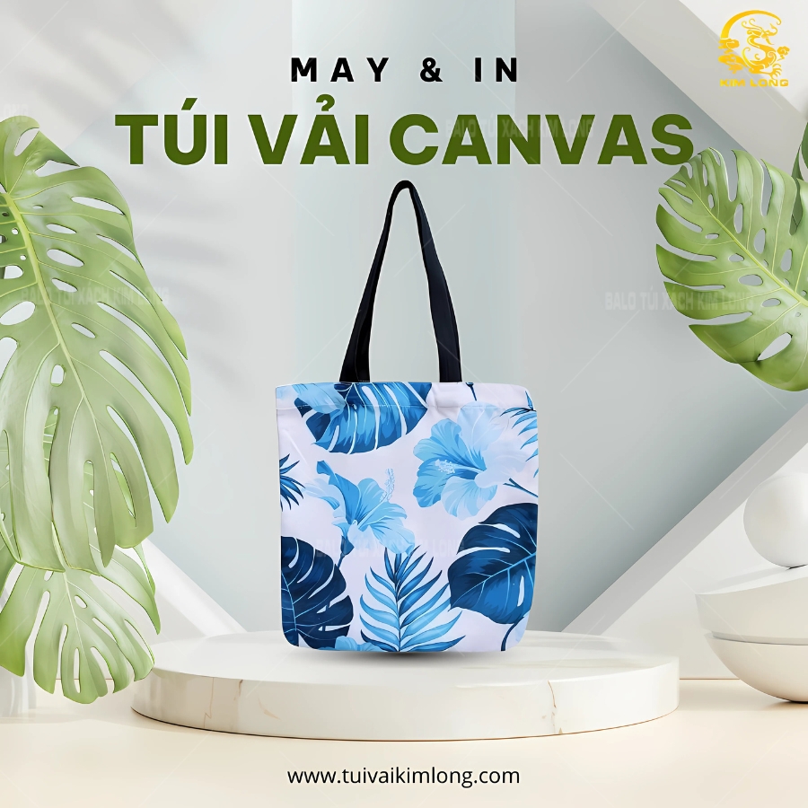 may và in túi vải canvas