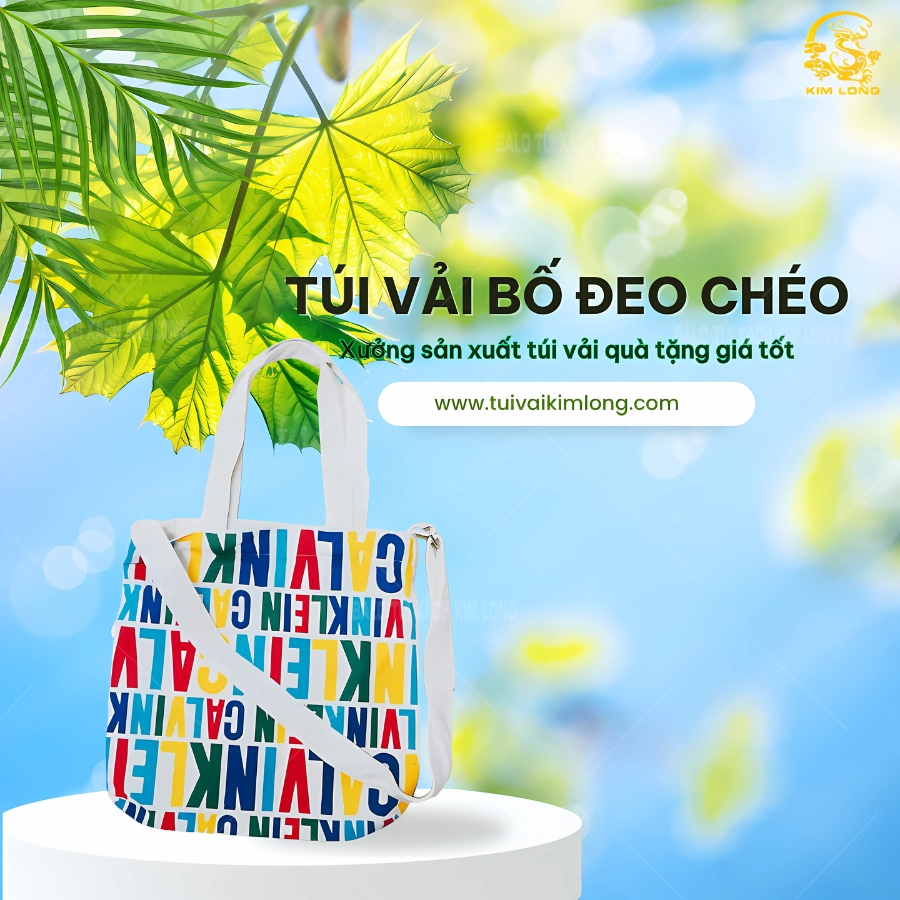 túi vải bố đeo chéo