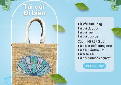 Túi Cói Đi Biển – Item Hot Cho Mùa Hè